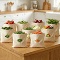 Reusable Vegetable Cotton Storage Bags