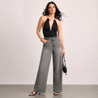 Kyra Edition Wide Leg Jeans – Premium Denim Grey (Pack Of 2 Jeans)