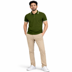 LinenCotton™ Polo T-Shirts Combo Pack Of 4