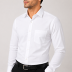 Cotton White Shirts Pack Of 2