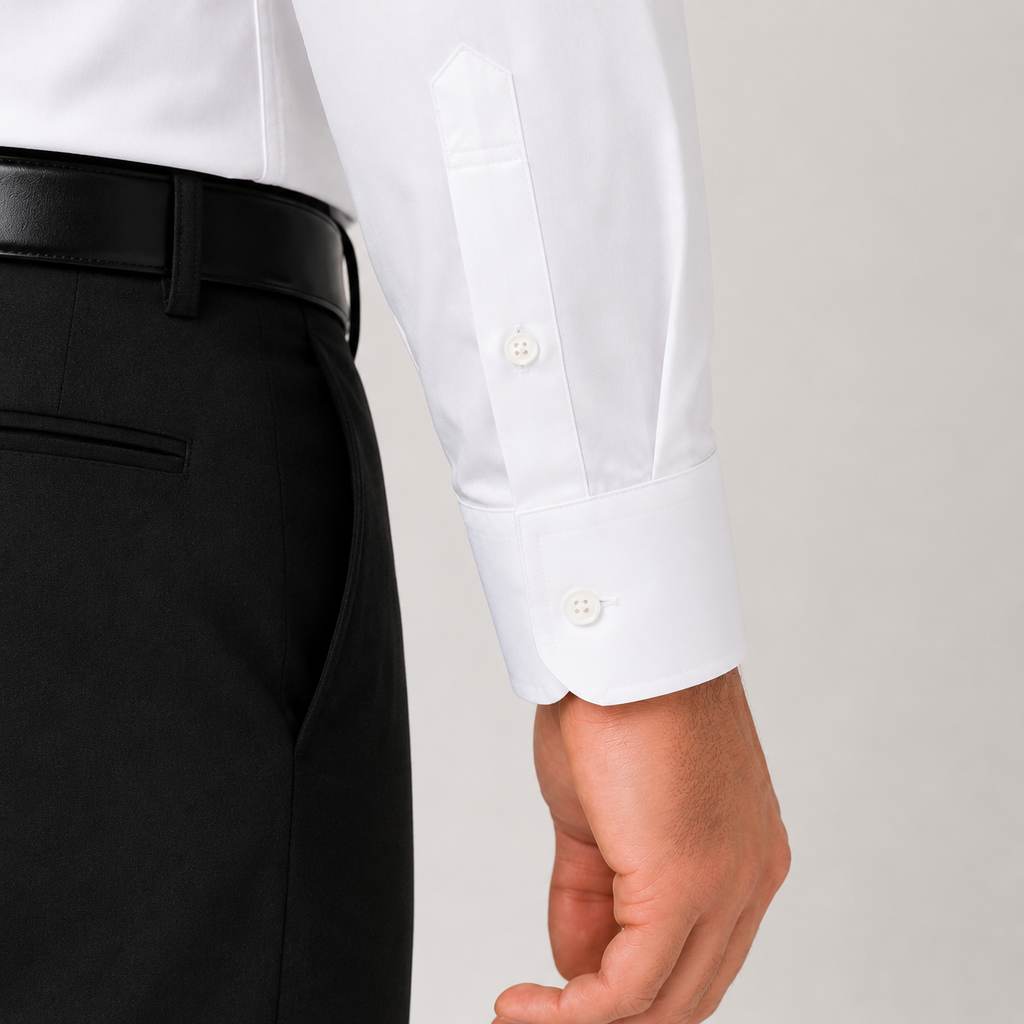 Cotton White Shirts Pack Of 2